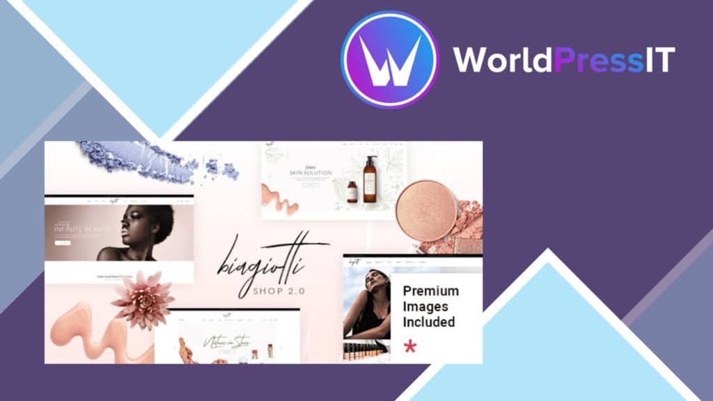 Biagiotti beauty and cosmetics theme
