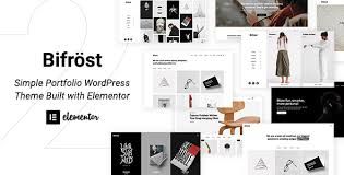 Bifrost simple portfolio theme