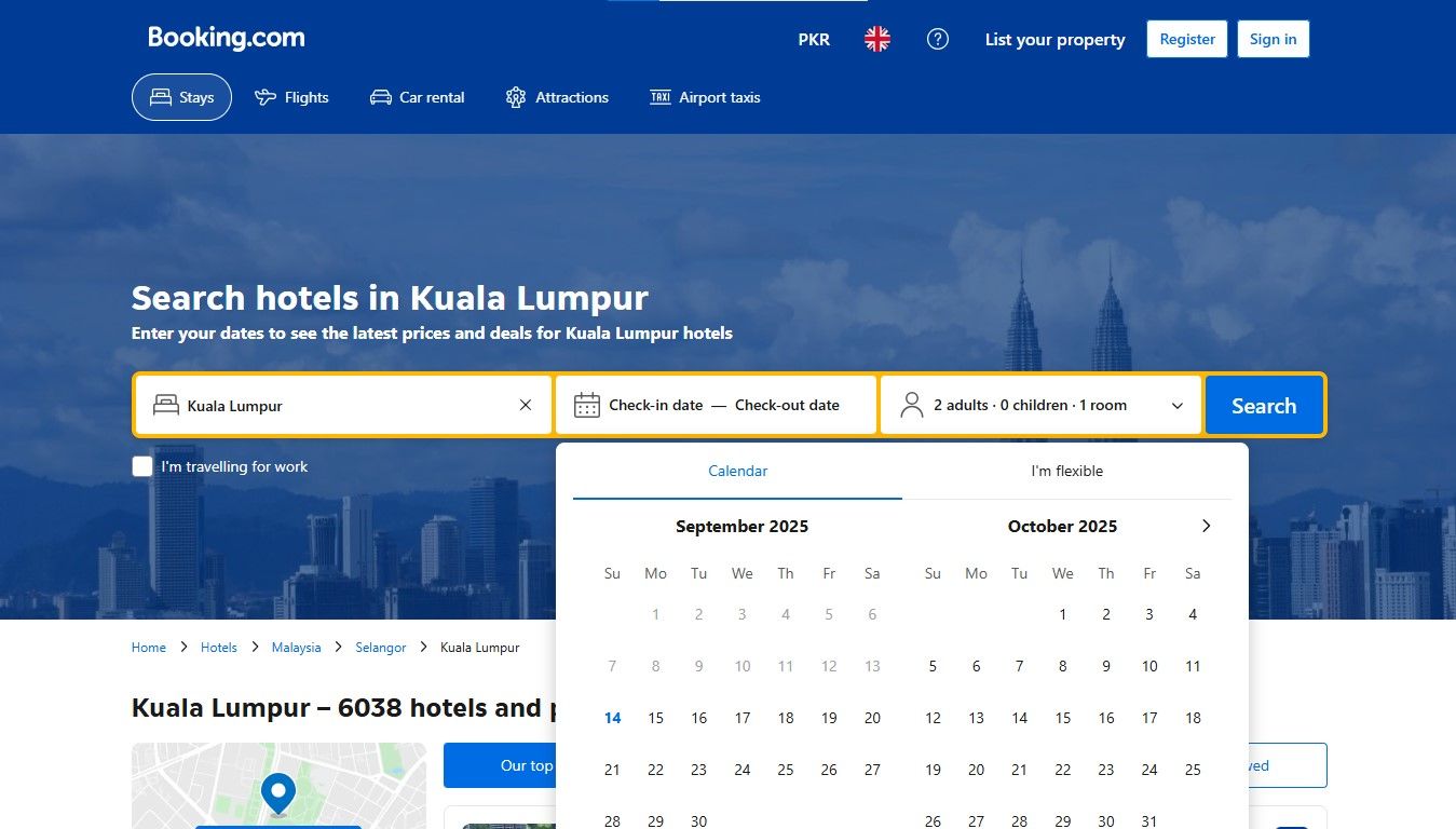 Booking.com– One of the Best Websites to Check Rentals in Kuala Lumpur.jpg