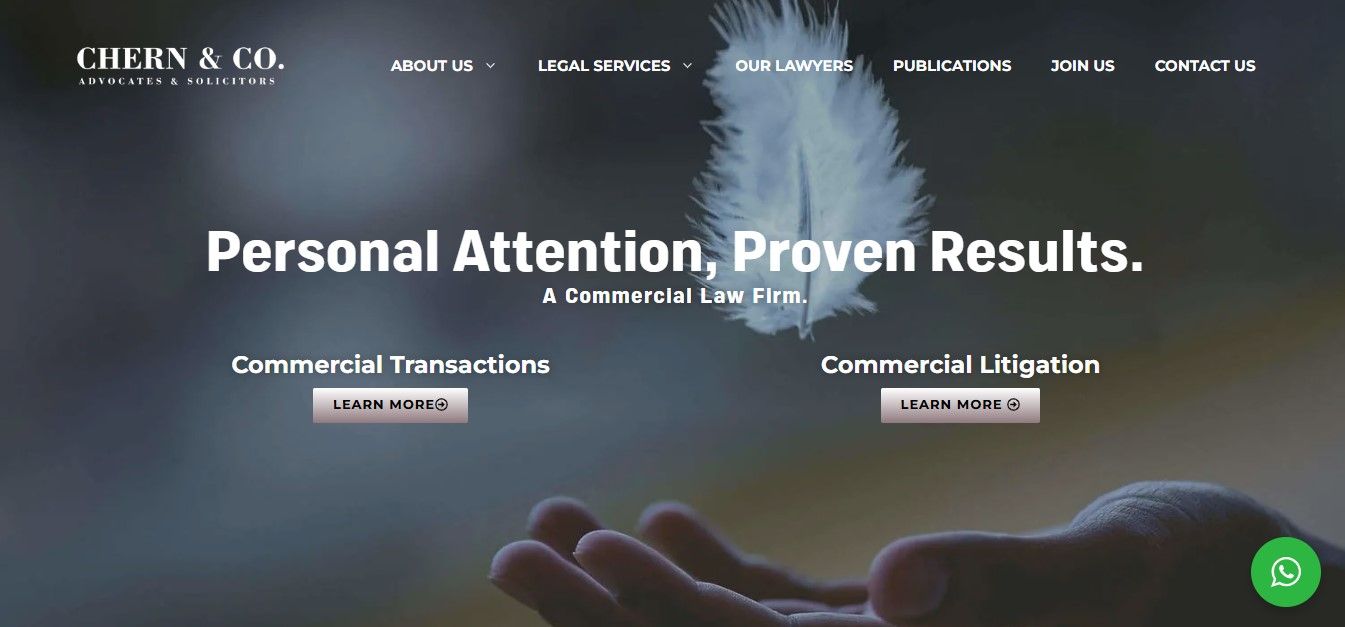 CHERN & CO. COMMERCIAL LAWYERS– One of the Best Bankruptcy Law Firm in Kuala Lumpur.