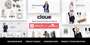 Claue clean modern woocommerce theme