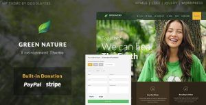 Enviromental non-profit theme