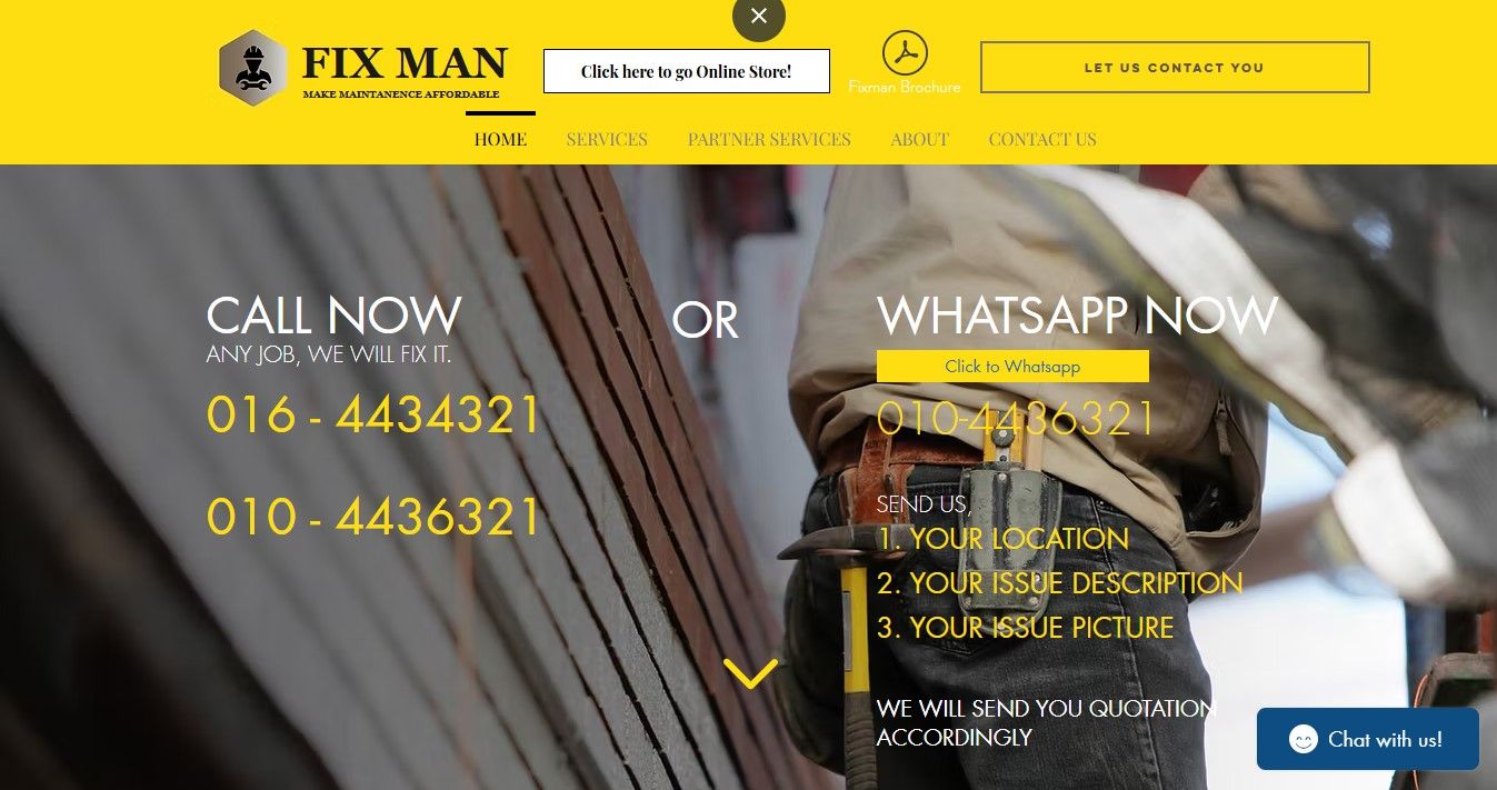 FIXMAN Penang – One of the best handyman services in Penang