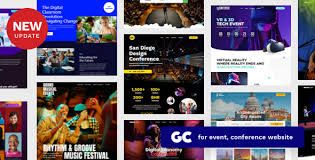 Grand conference event planner theme