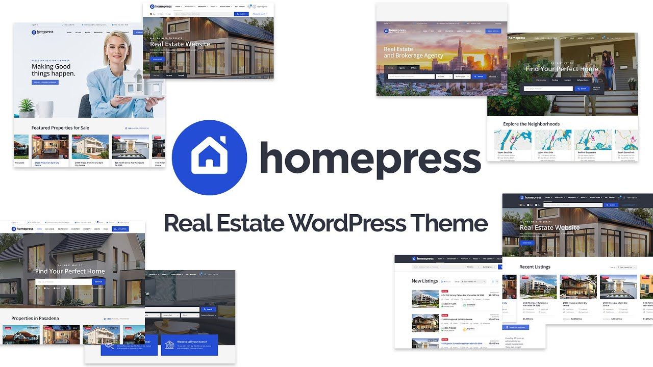 Homepres real state wordpress theme
