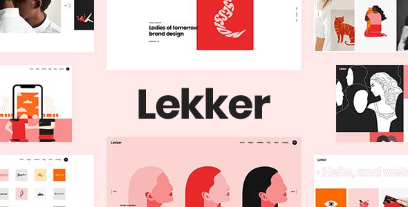 Lekker portfolio for creatives