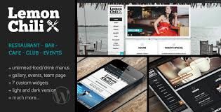 LemconChili cafe and resturant theme