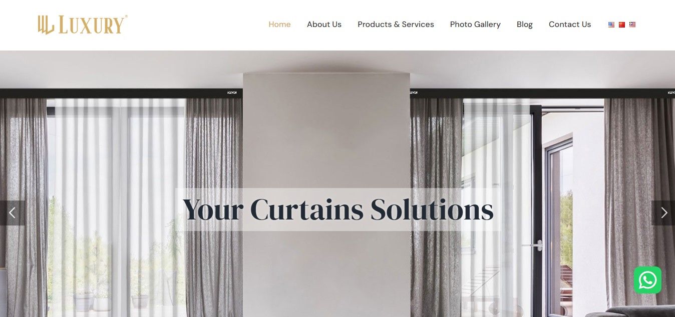 Luxury Home Decoration (M) Sdn Bhd – One of the Top 5 Roller Blinds in Penang Malaysia.