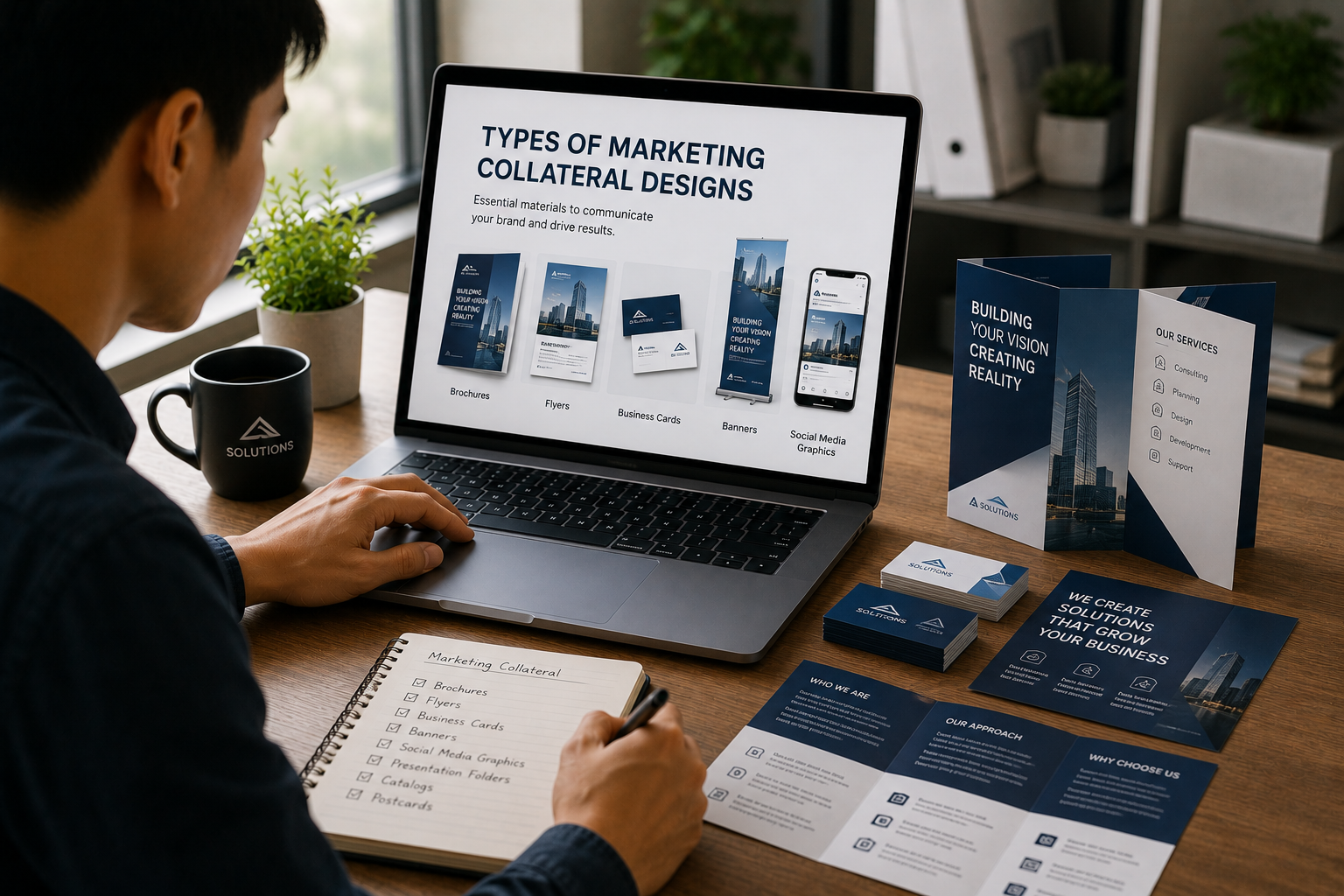 Marketing Collateral Designs Website
