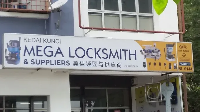 Mega Locksmith & Suppliers – One of the top locksmith service providers in Penang with quality and affordability.