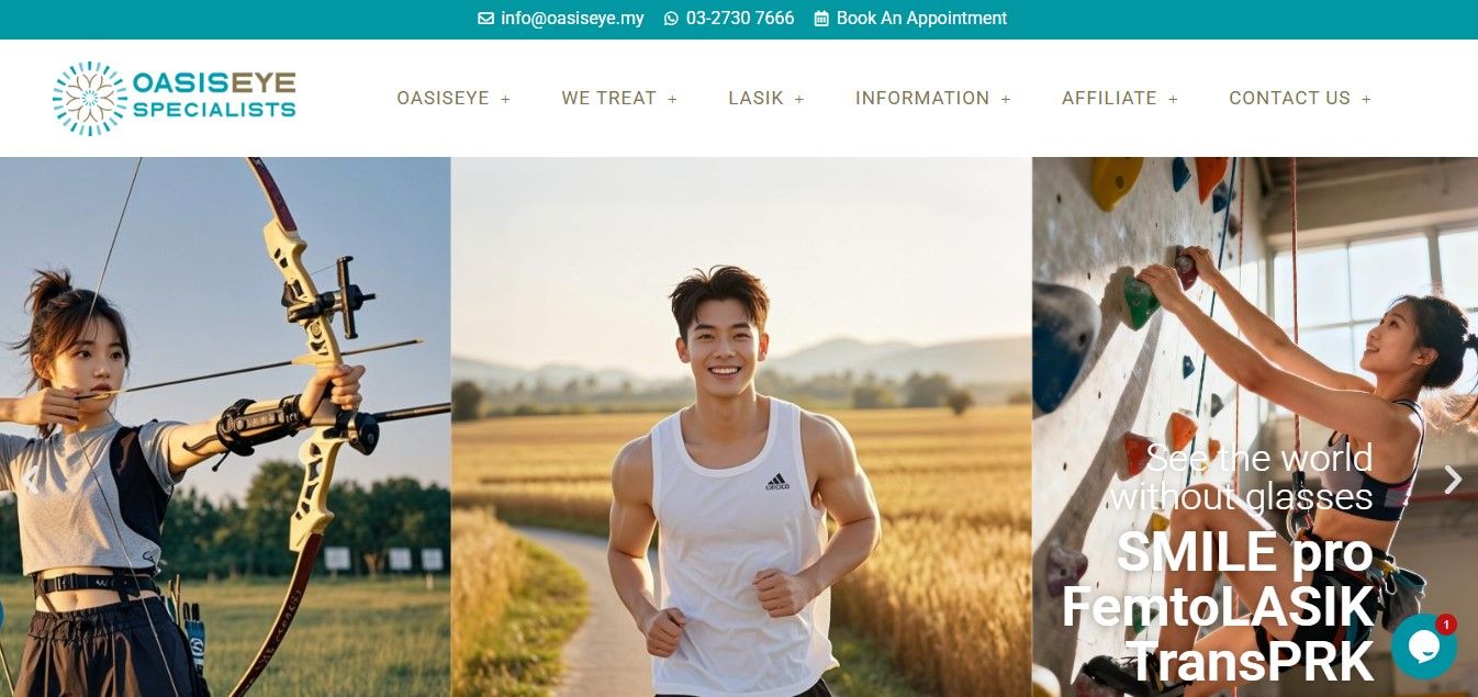 OasisEye Specialists – One of the best eye specialists in Penang.