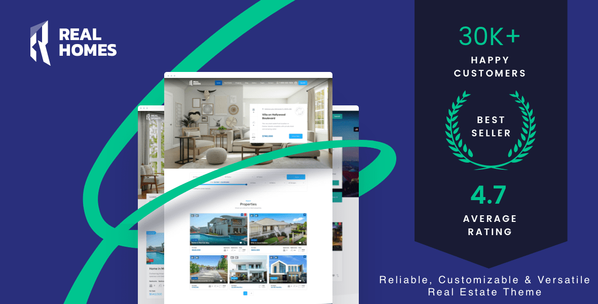 Realhomes estate sale and rental theme