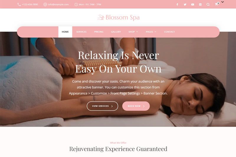 Spa Wellness themes