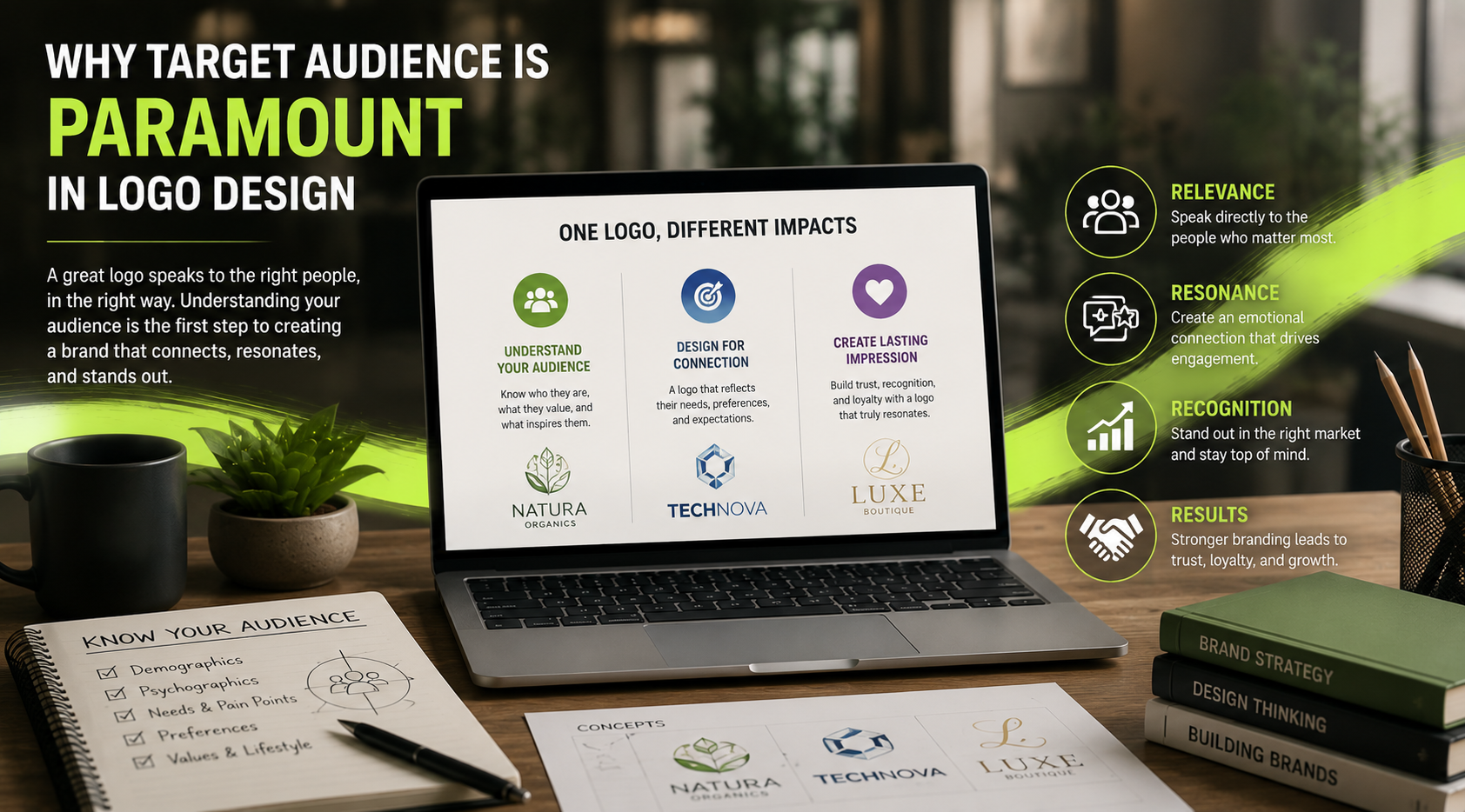 Target Audience Logo Design