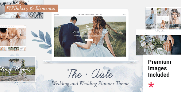 The aisle elegant wedding planner theme