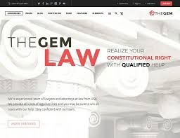 TheGem versatile law firm template