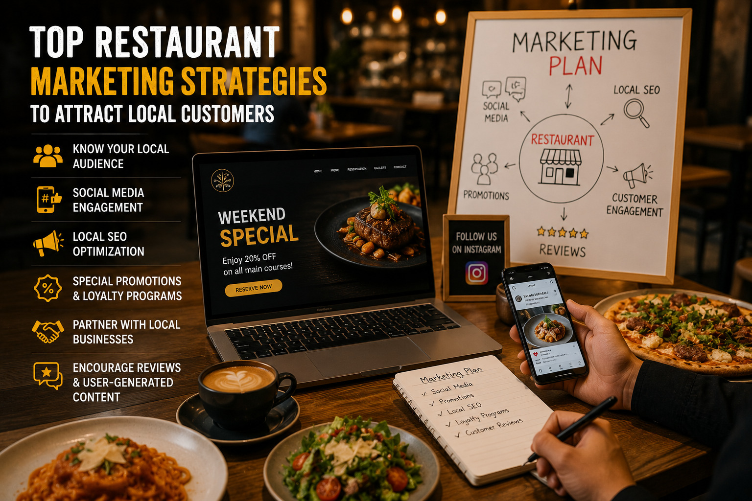 Top Restaurant Marketing Website