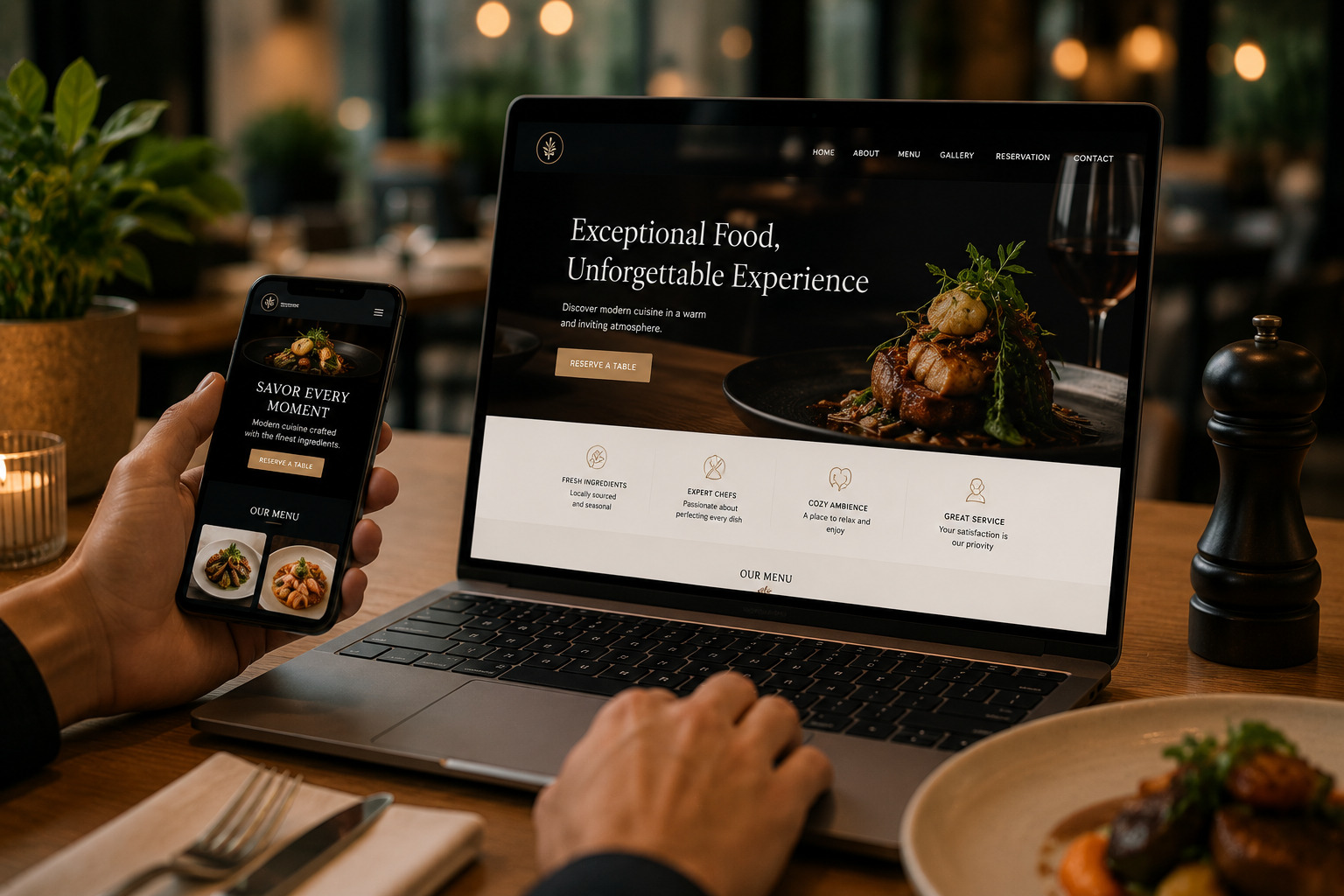 Top Restaurant Website