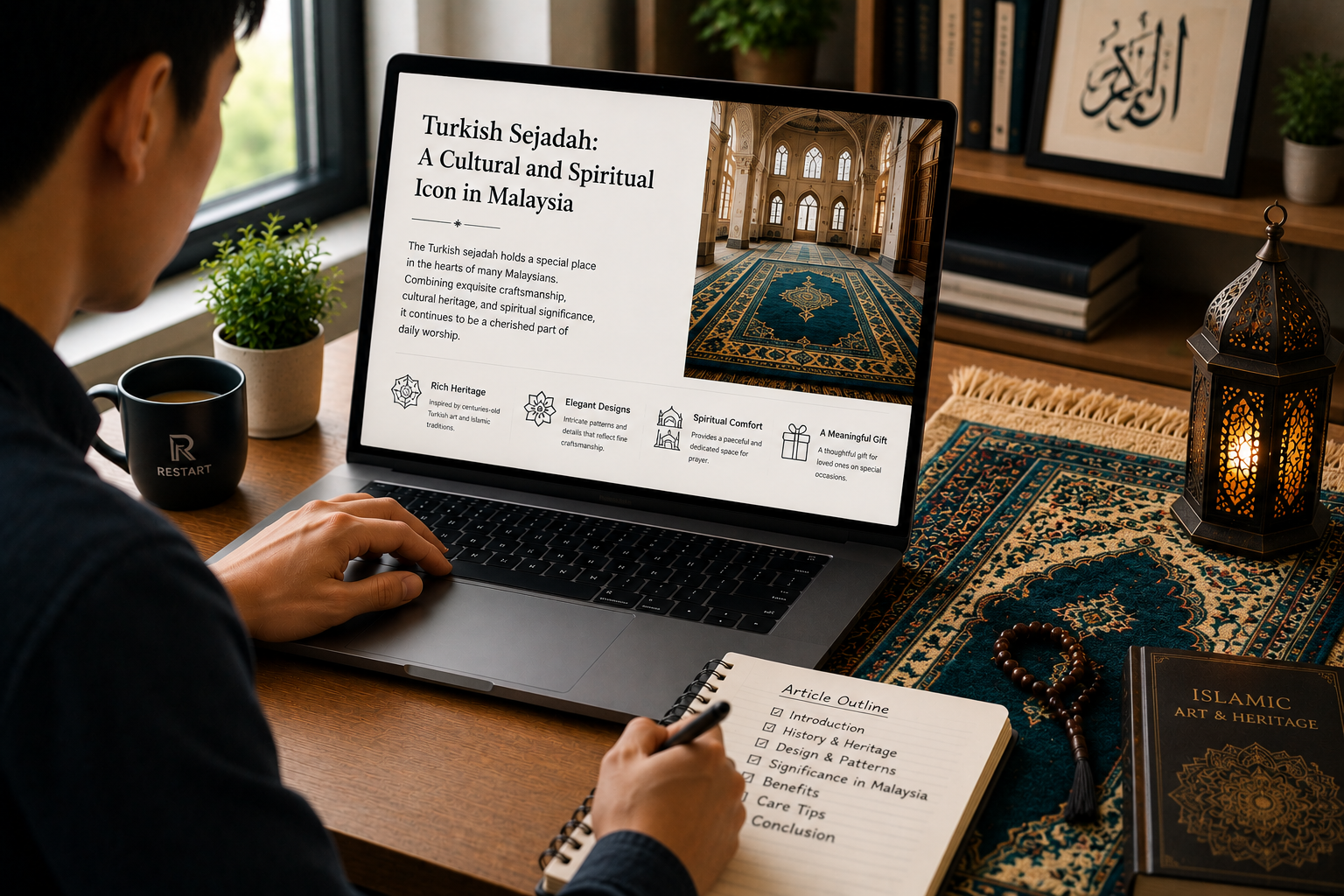 Turkish Sejadah Website