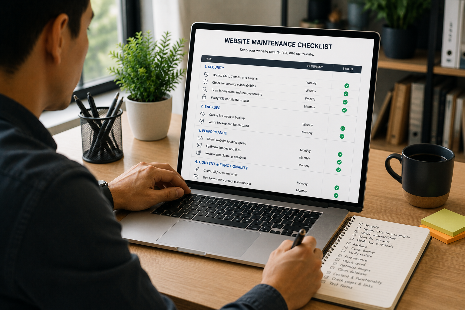 Website Maintenance Checklist