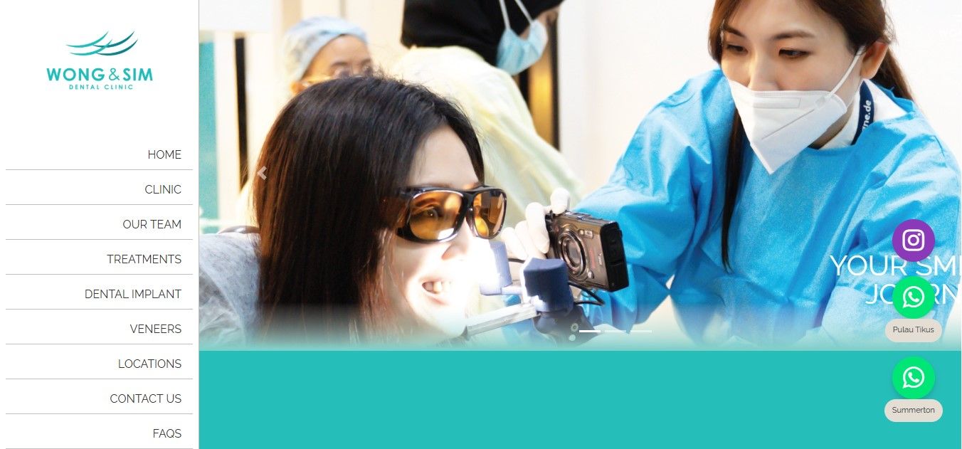 Wong & Sim Dental Surgery – One of the best dentists in Penang.