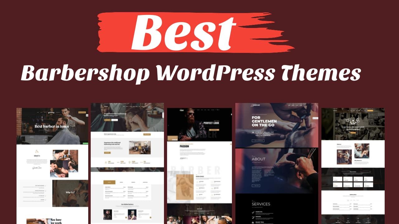 Best barber shop wordpress theme