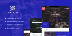 Charity and donation theme