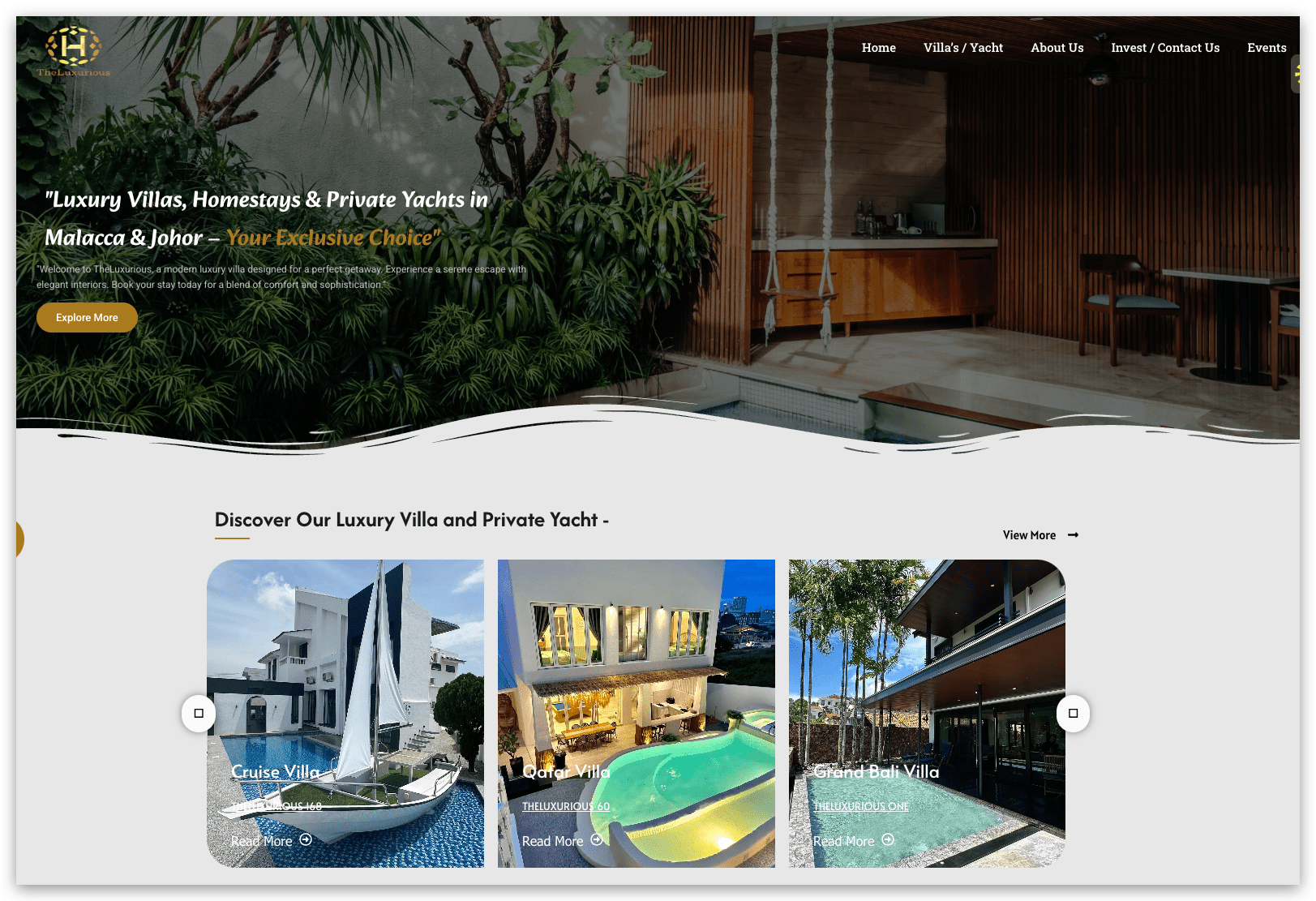 direct booking website for homestay website design