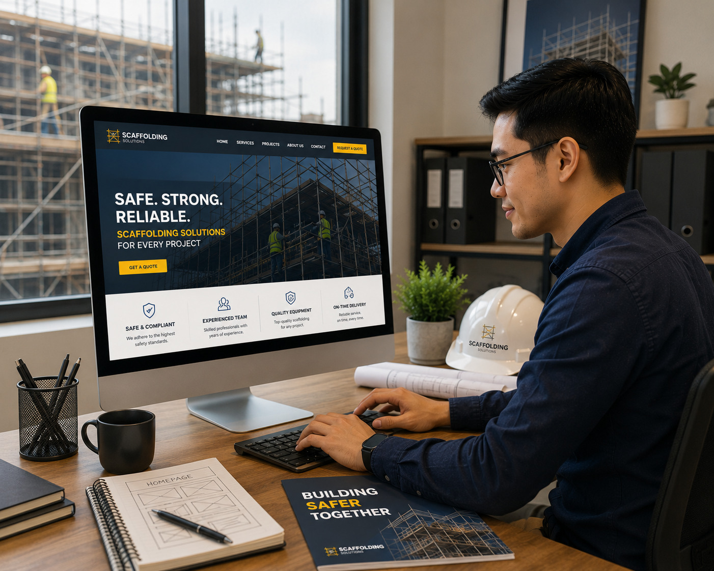 Scaffolding Company Website